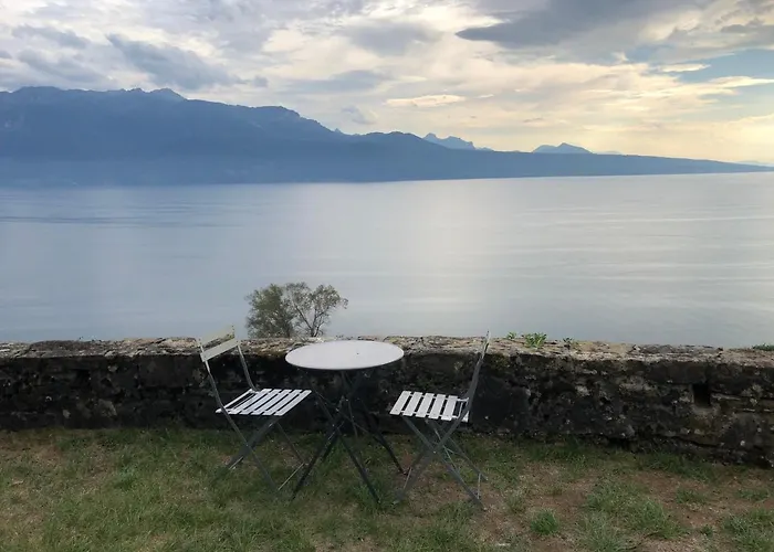 With 360° View Overlooking Geneva And Alps 4* Puidoux