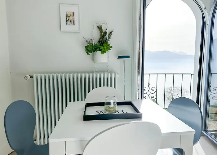 With 360° View Overlooking Geneva And Alps